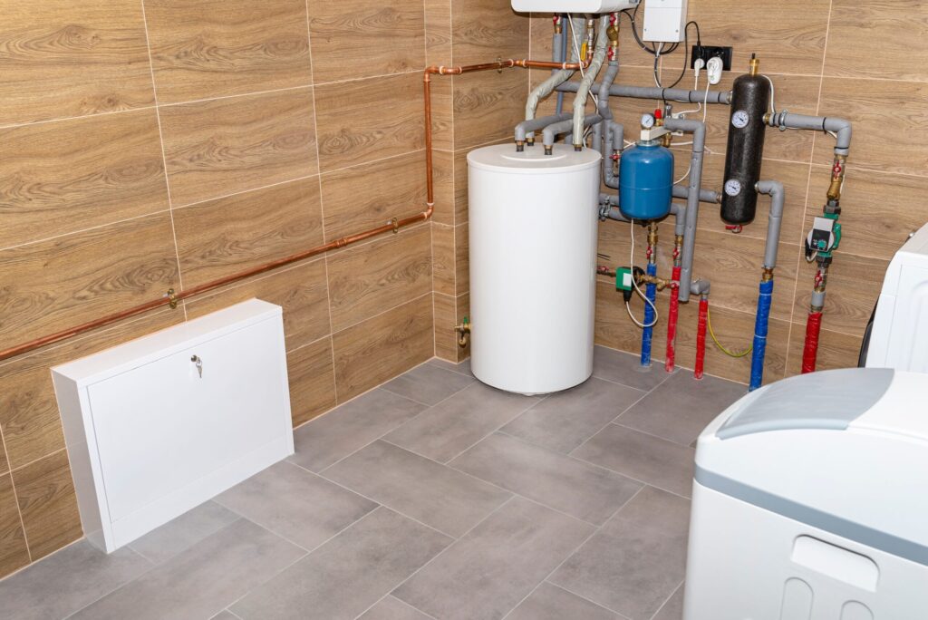 Residential water heater and plumbing system installed in Valrico